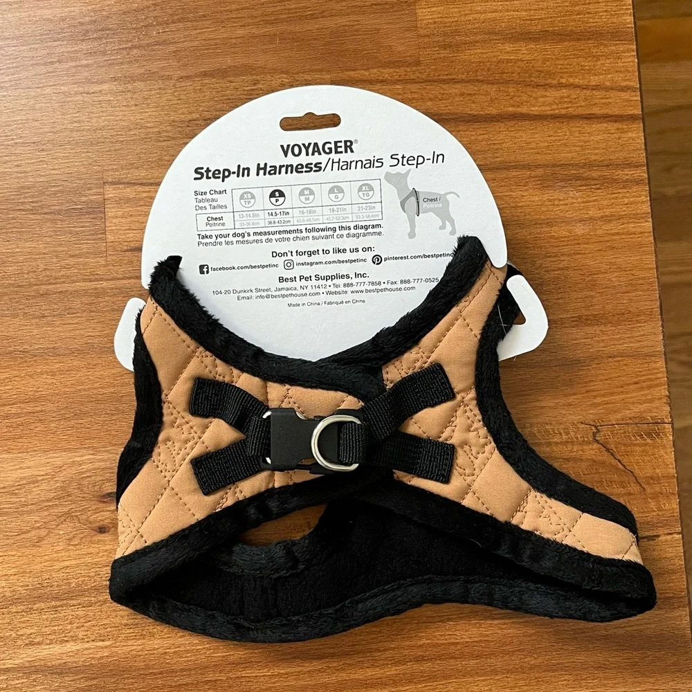 Voyager Padded Fleece Dog Harness